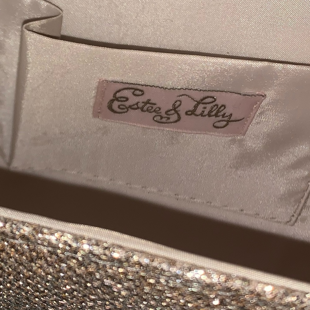 NWOT Estee & Lilly Gold Clutch Purse - Picture 4 of 11